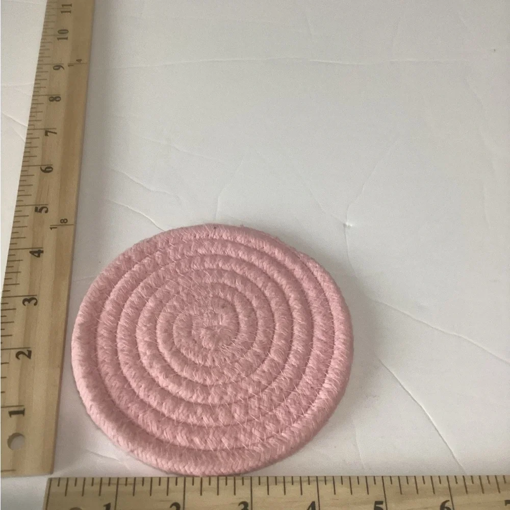 Pink Coasters Set of 2
